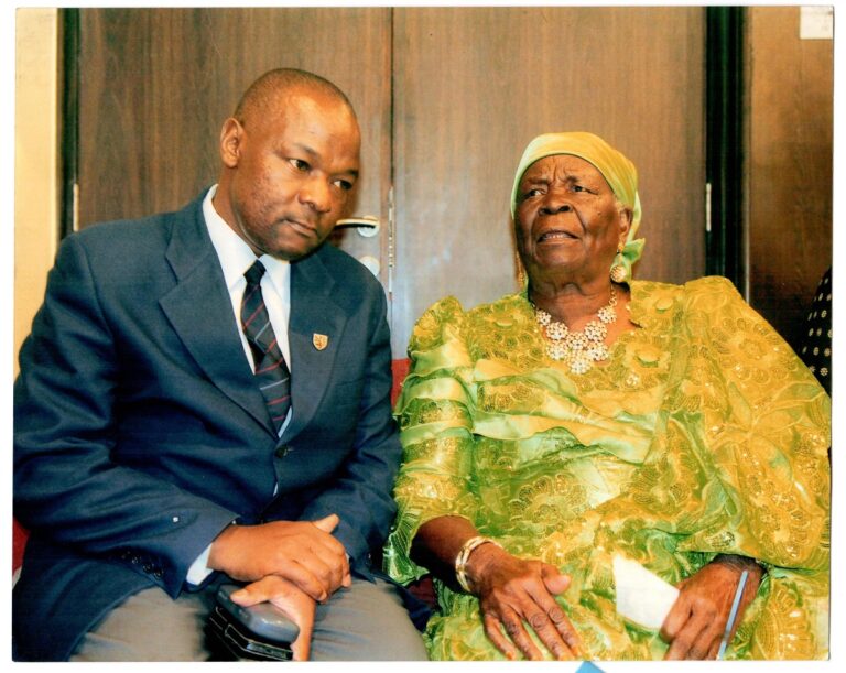 This is Dr. Kennedy Hongo with none other than, mama Sara Obama, Step Grand Mama, to President Obama, USA, sharing ideas on how to set up a foundation, to help the needy and the disadvantaged in our society